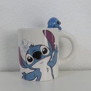 Zrike Brands Disney Stitch Blue/White Stitch print Mug